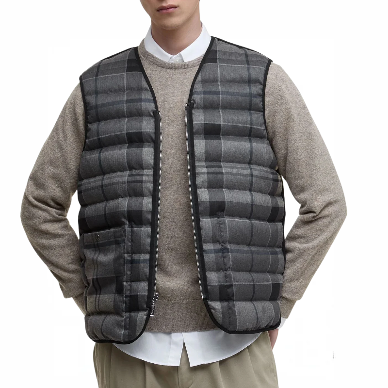 Barbour Reversible Down Çift Taraflı Kapitone Erkek Yelek MLI0060BK11