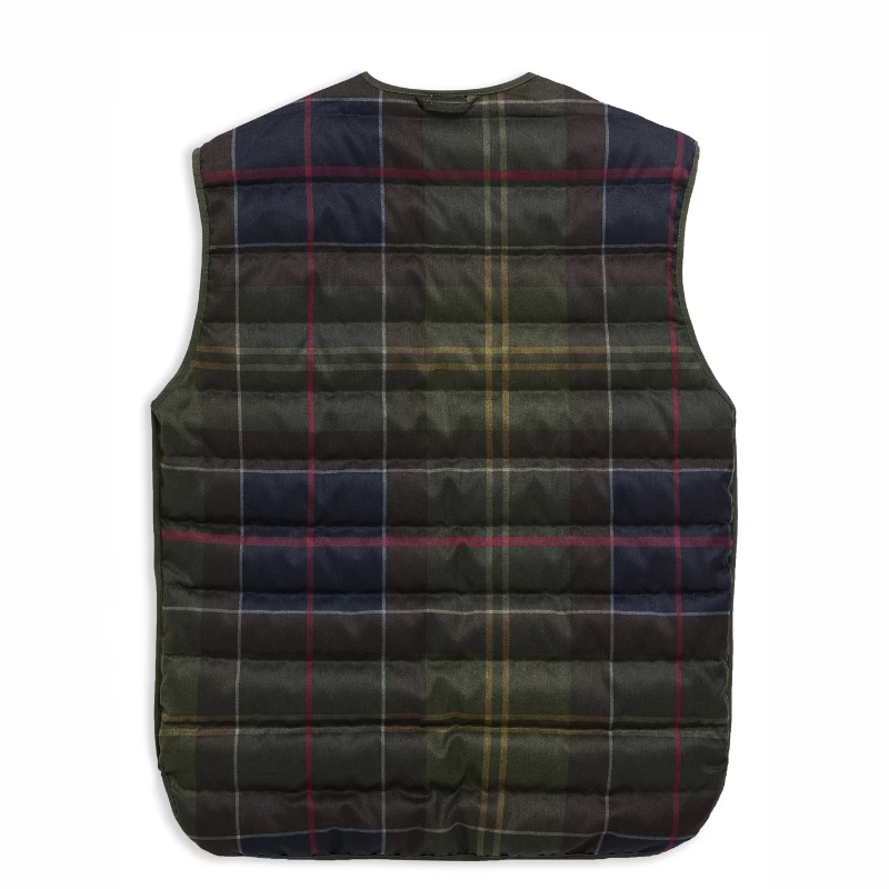 Barbour Reversıble Down Çift Taraflı Kaz Tüyü Yelek MLI0060SG71