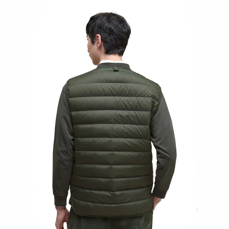 Barbour Reversıble Down Çift Taraflı Kaz Tüyü Yelek MLI0060SG71