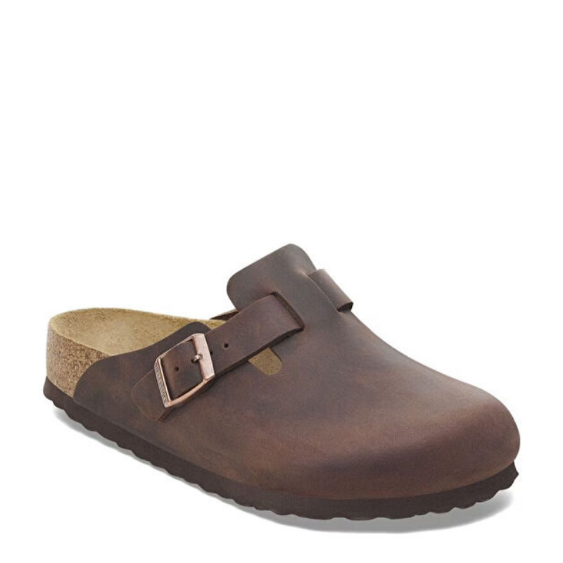 Birkenstock Boston Leoı Unisex Deri Terlik 