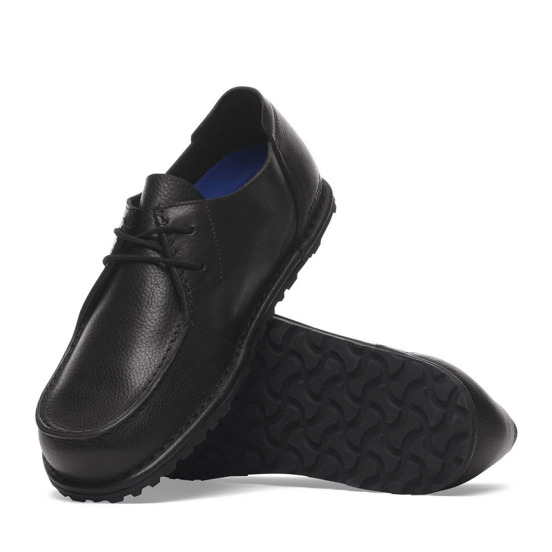 Birkenstock Utti Lace NL Dar Kalıp Erkek Deri Ayakkabı 1029649