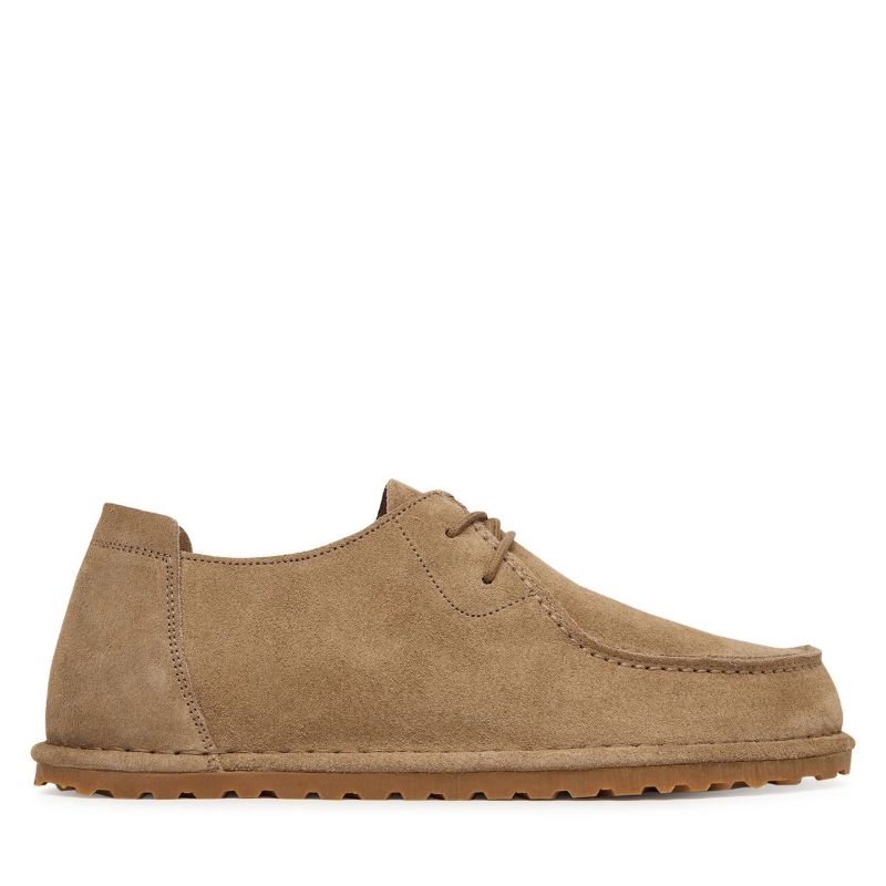 Birkenstock Utti Lace VL Normal Kalıp Erkek Süet Deri Ayakkabı 1034384