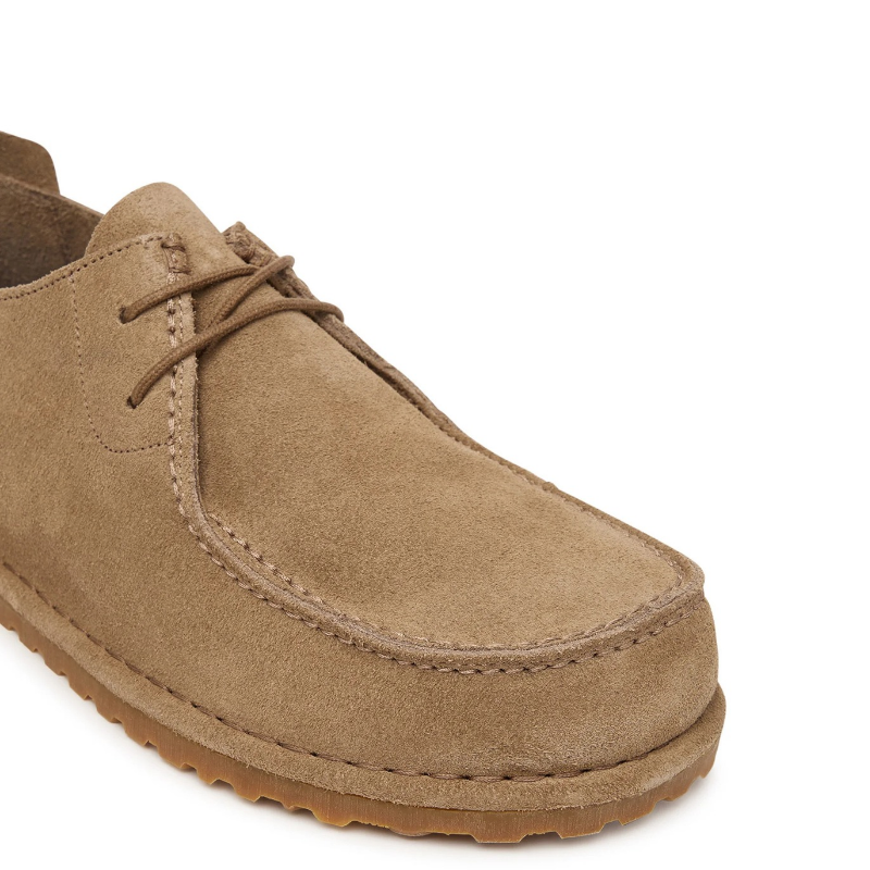 Birkenstock Utti Lace VL Normal Kalıp Erkek Süet Deri Ayakkabı 1034384