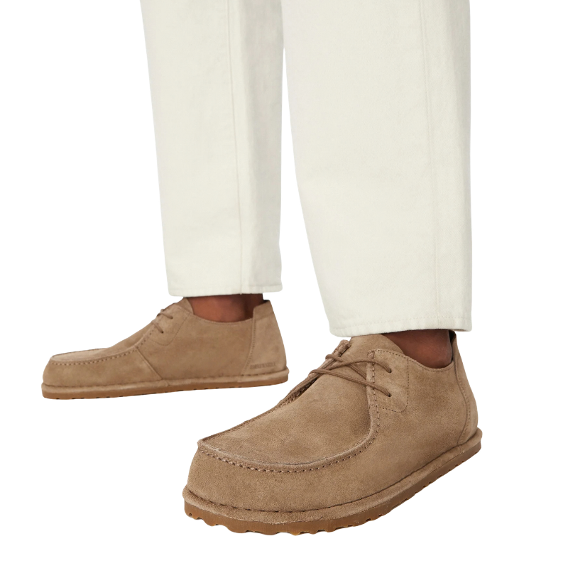 Birkenstock Utti Lace VL Normal Kalıp Erkek Süet Deri Ayakkabı 1034384