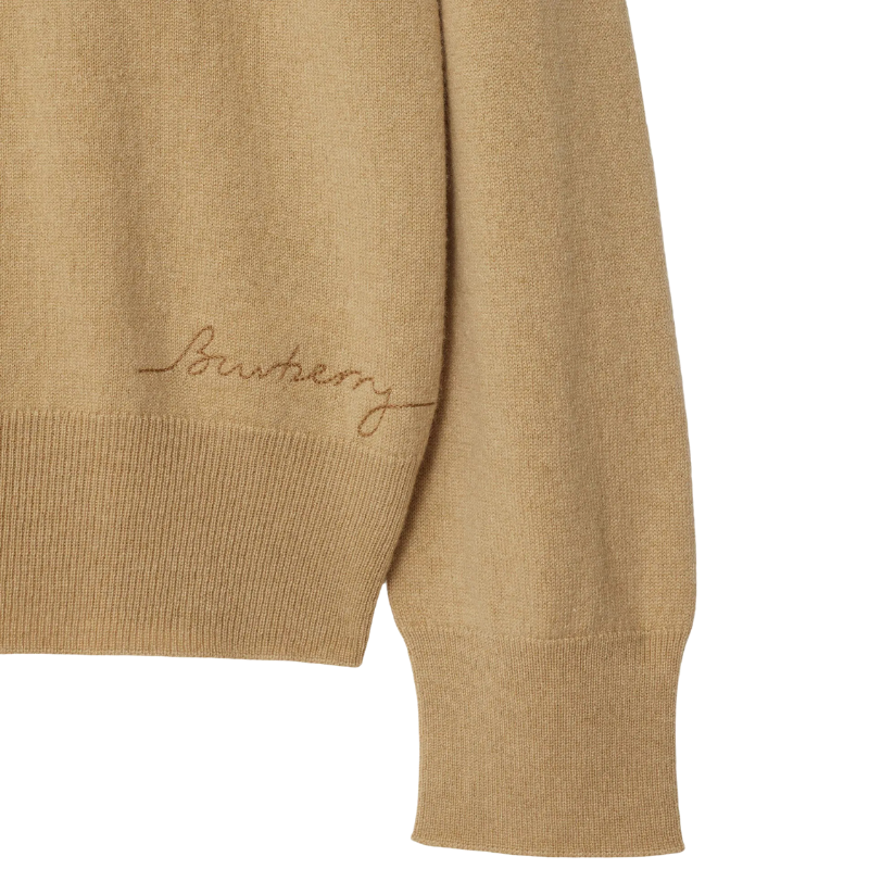 Burberry Erkek Sarı Triko