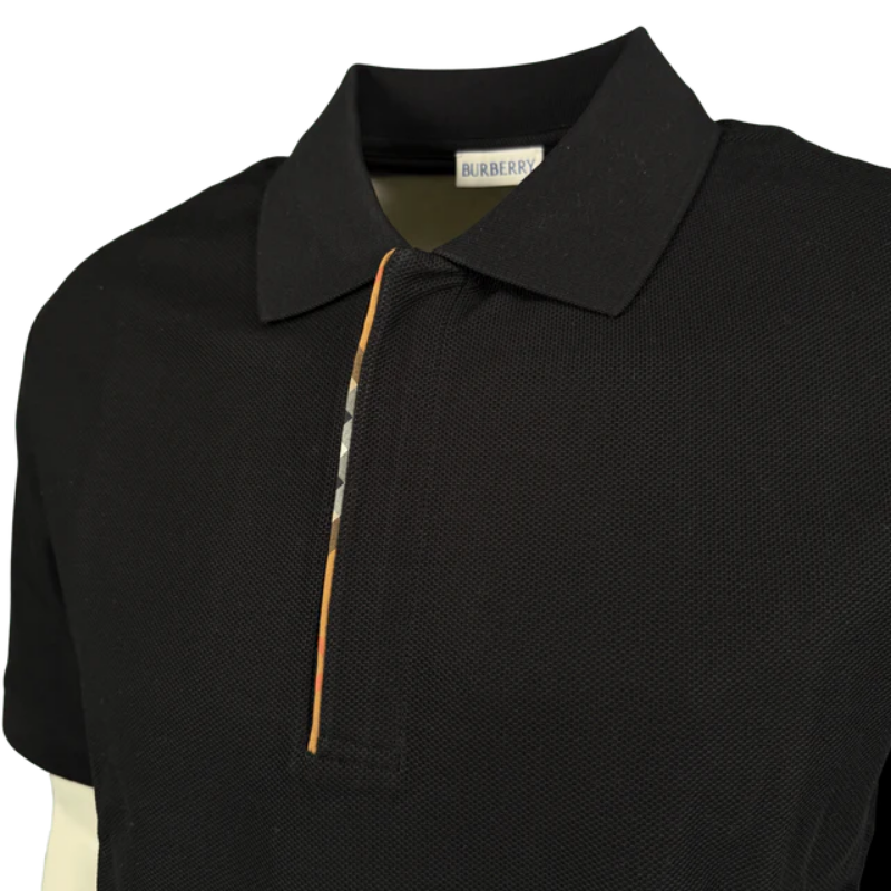 Burberry Hartford Ekose Detaylı Erkek Polo Tshırt 8112441