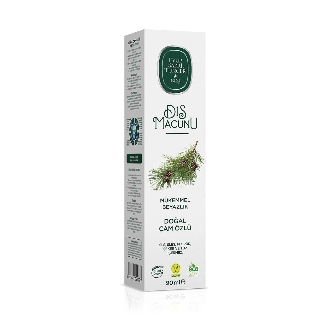 Doğal Çam Özlü Diş Macunu 90 ml 53081009013182