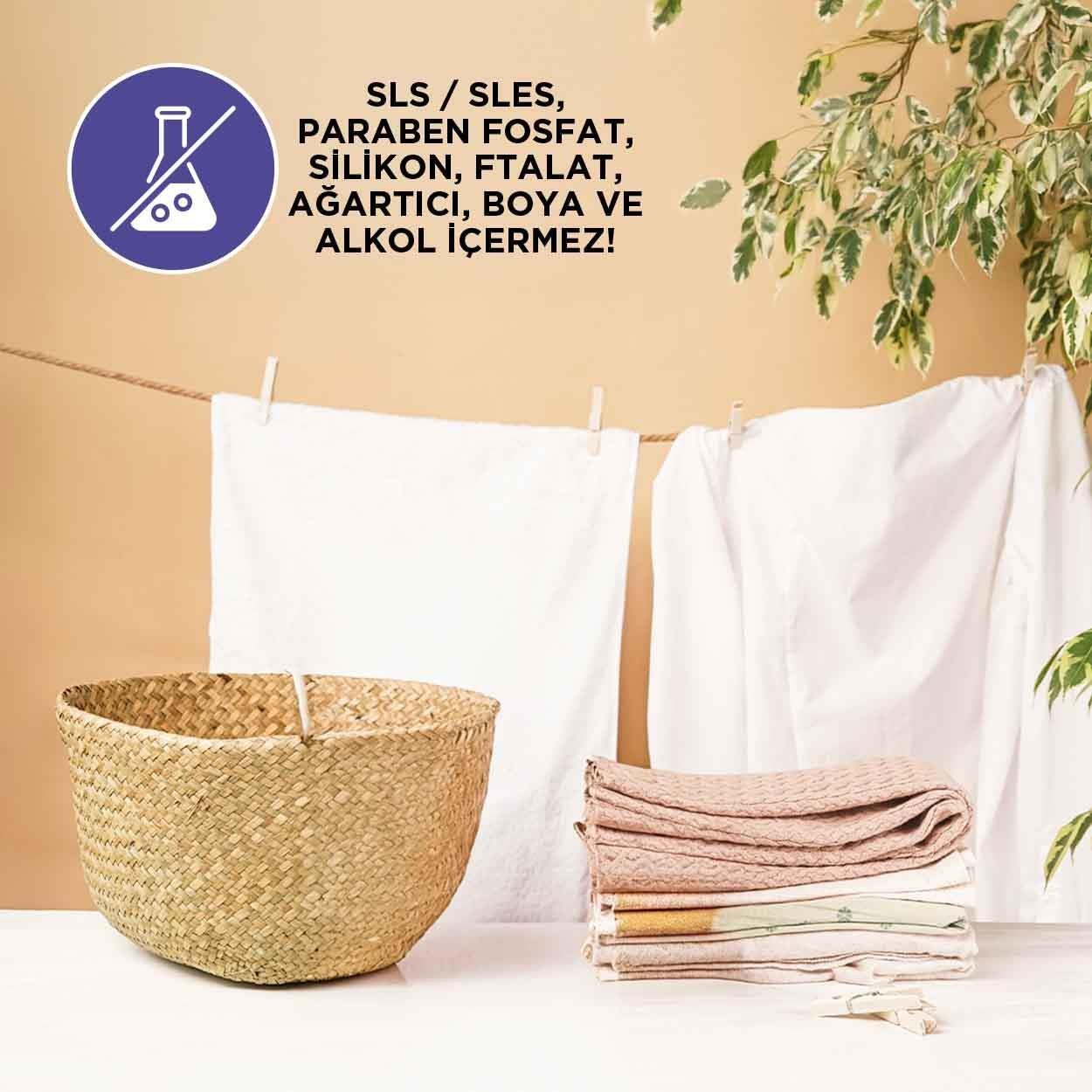 Doğal Zeytinyağlı Çamaşır Yıkama Sıvısı Siyahlar 1,5 lt