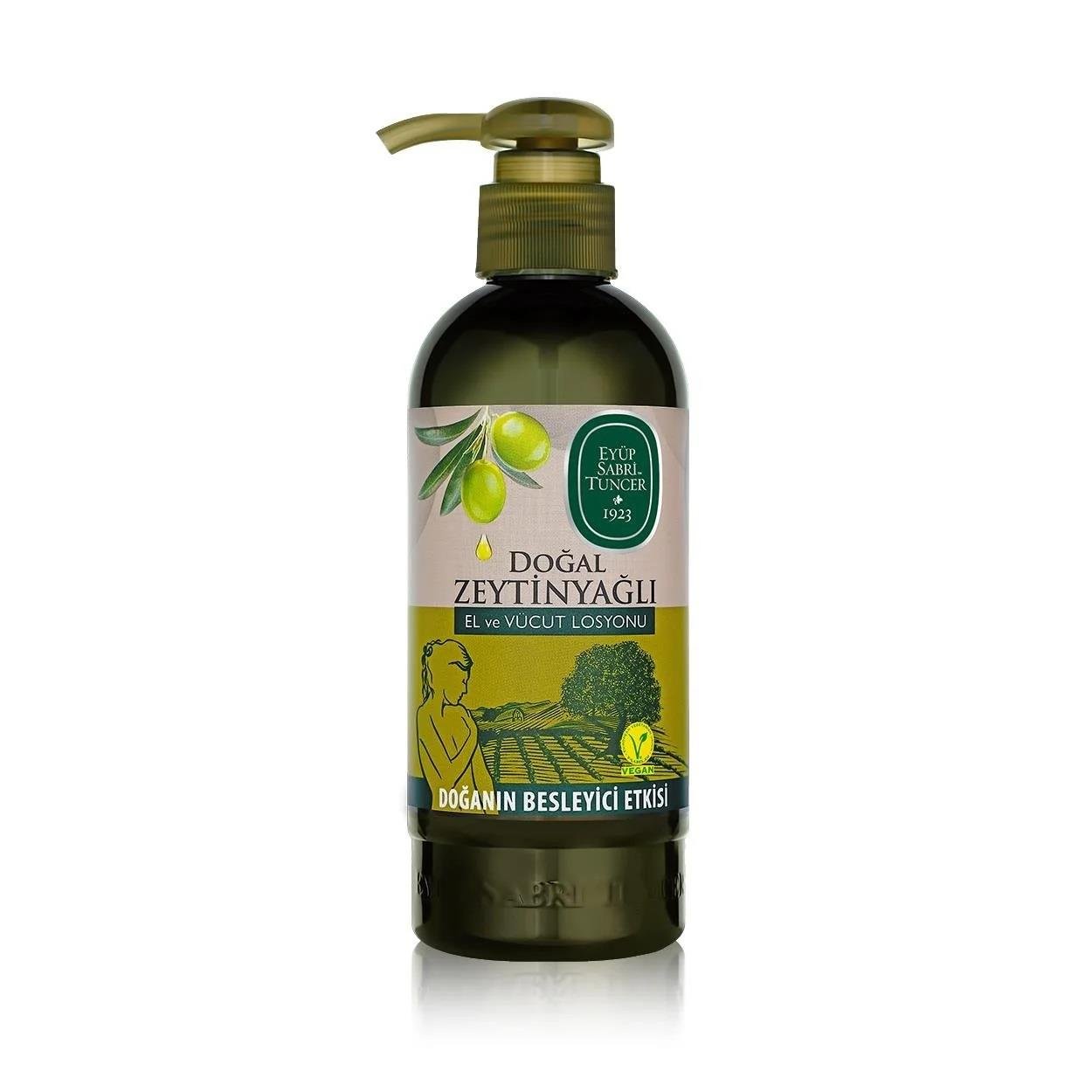 Doğal Zeytinyağlı El ve Vücut Losyonu 250 ml 53091025017133