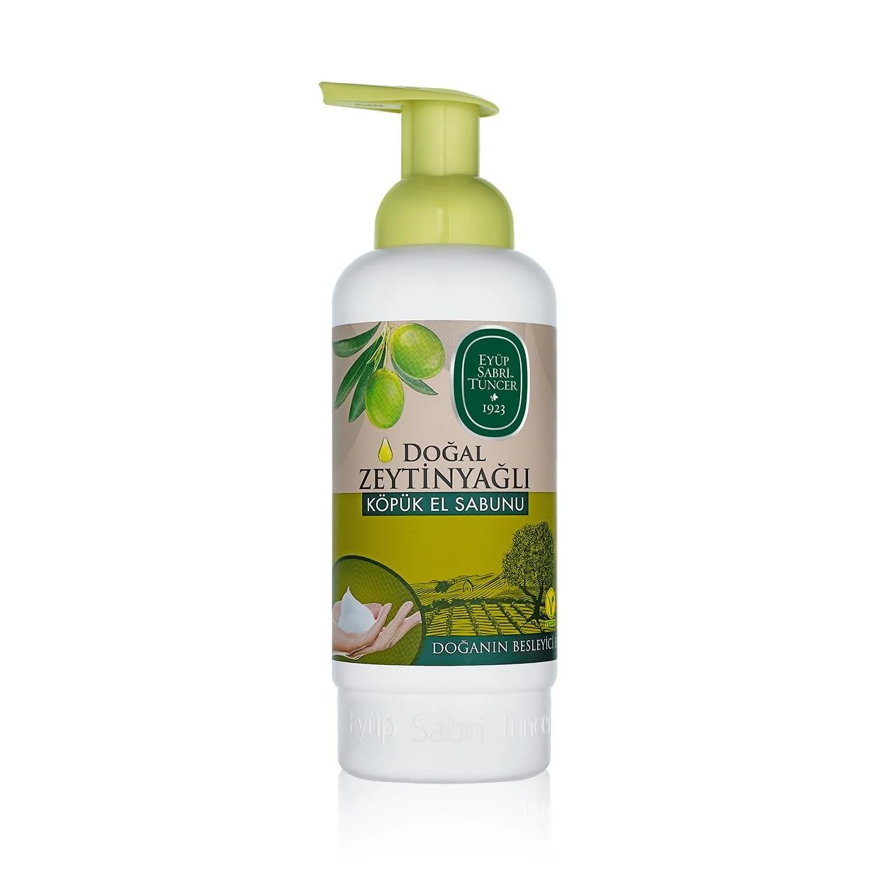 Doğal Zeytinyağlı Köpük Sabun 500 ml