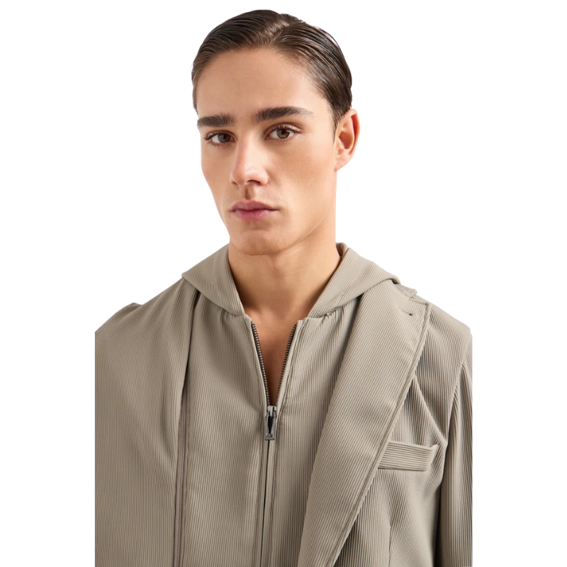 Emporio Armani Kapüşon Detay Erkek Blazer Ceket EM001506AF14076