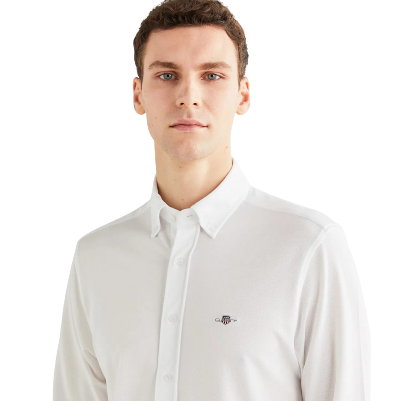 Gant Erkek Beyaz Regular Fit Gömlek