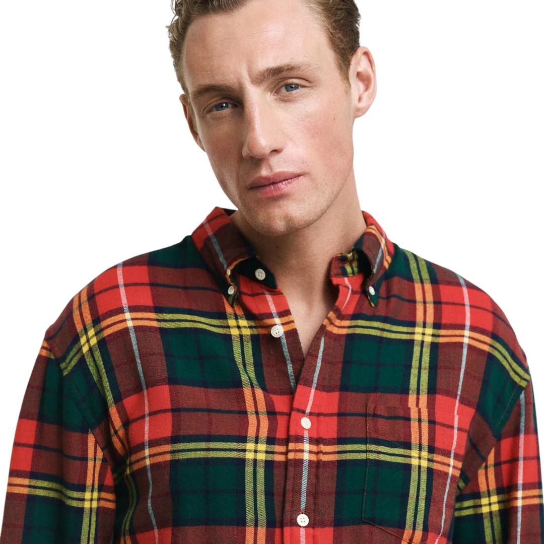 Gant Regular Fit  Kareli Erkek Gömlek 3240228.620