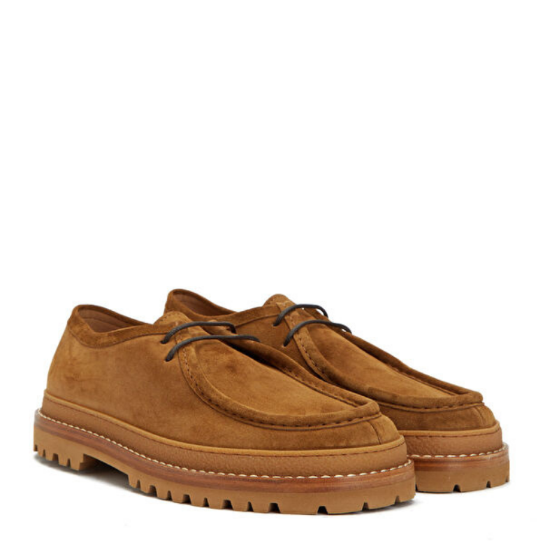 Henderson Kahverengi Erkek Süet Loafer