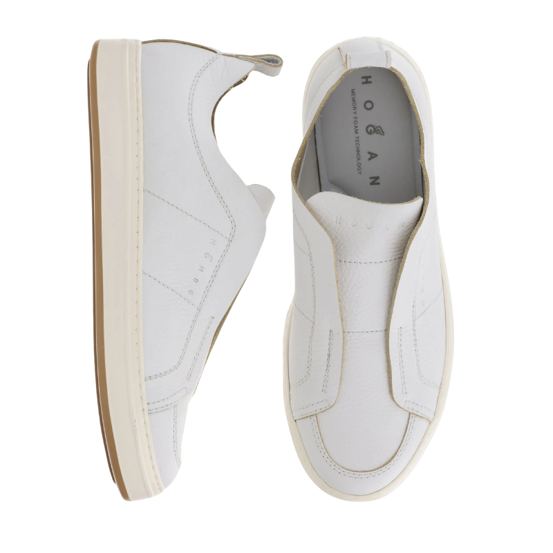 Hogan H668 Deri Beyaz Erkek Sneaker