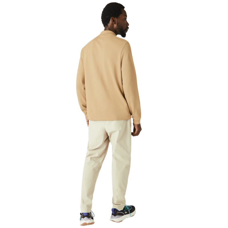 Lacoste Erkek Classic Fit Uzun Kollu L.12.12 Bej Polo