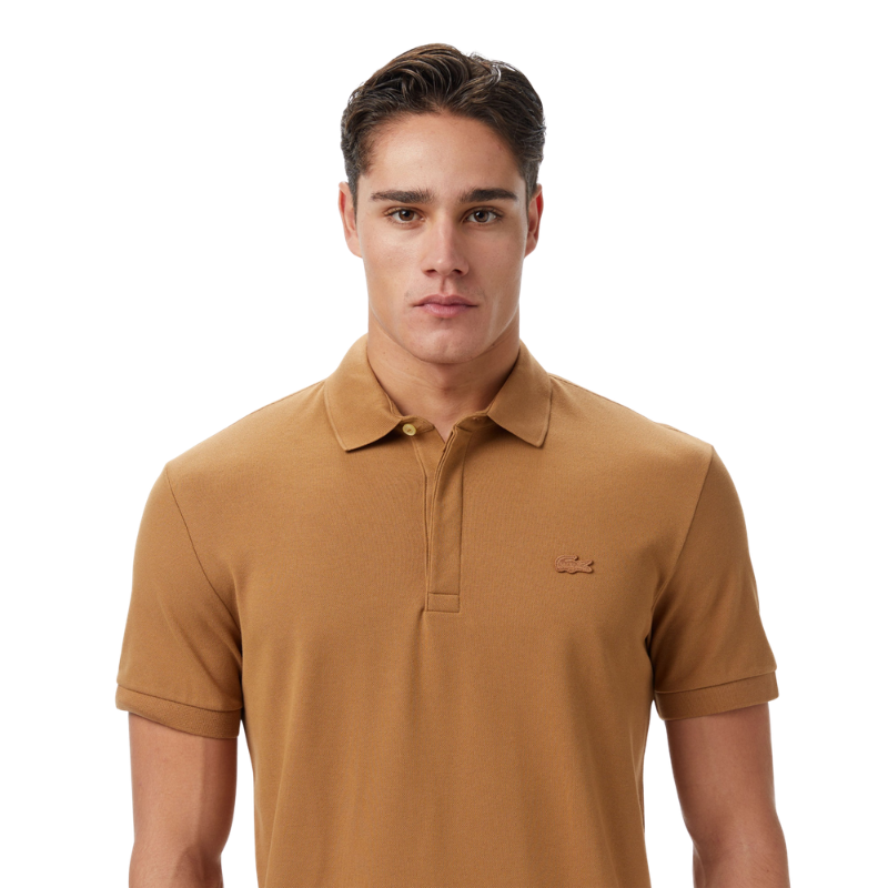 Lacoste Erkek Regular Fit Açık Kahverengi Paris Polo Tshırt PH5522.DPC
