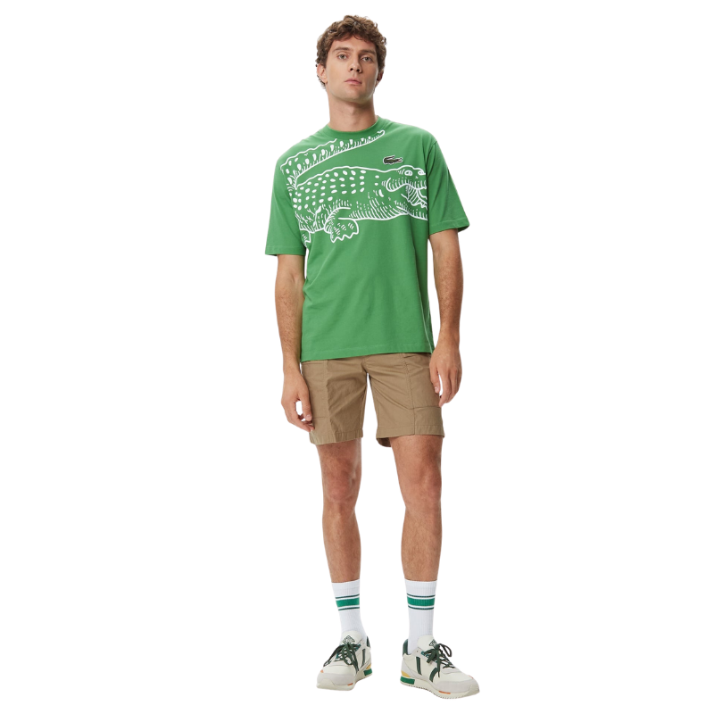 Lacoste Erkek Regular Fit Bej Bermuda Şort FH0310.10C