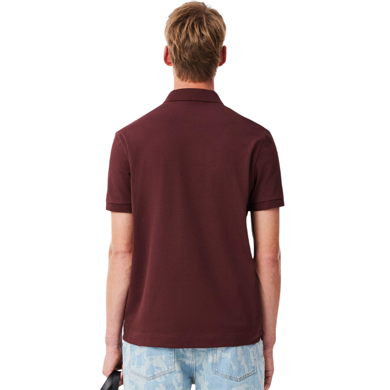 Lacoste Erkek Regular Fit Bordo Paris Polo Tshırt  PH5522.BZD