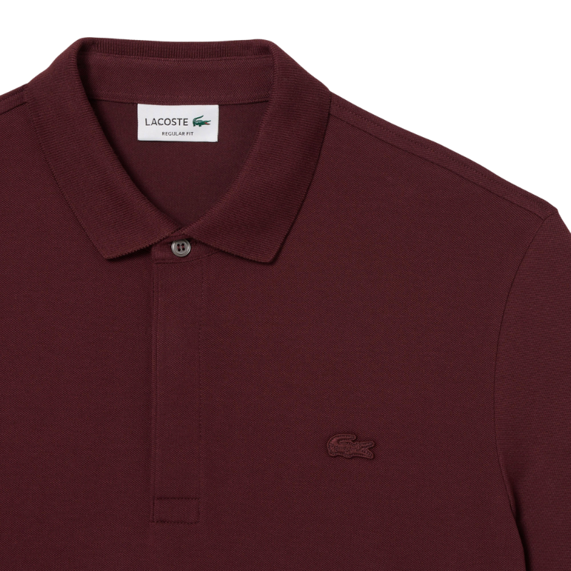 Lacoste Erkek Regular Fit Bordo Paris Polo Tshırt  PH5522.BZD