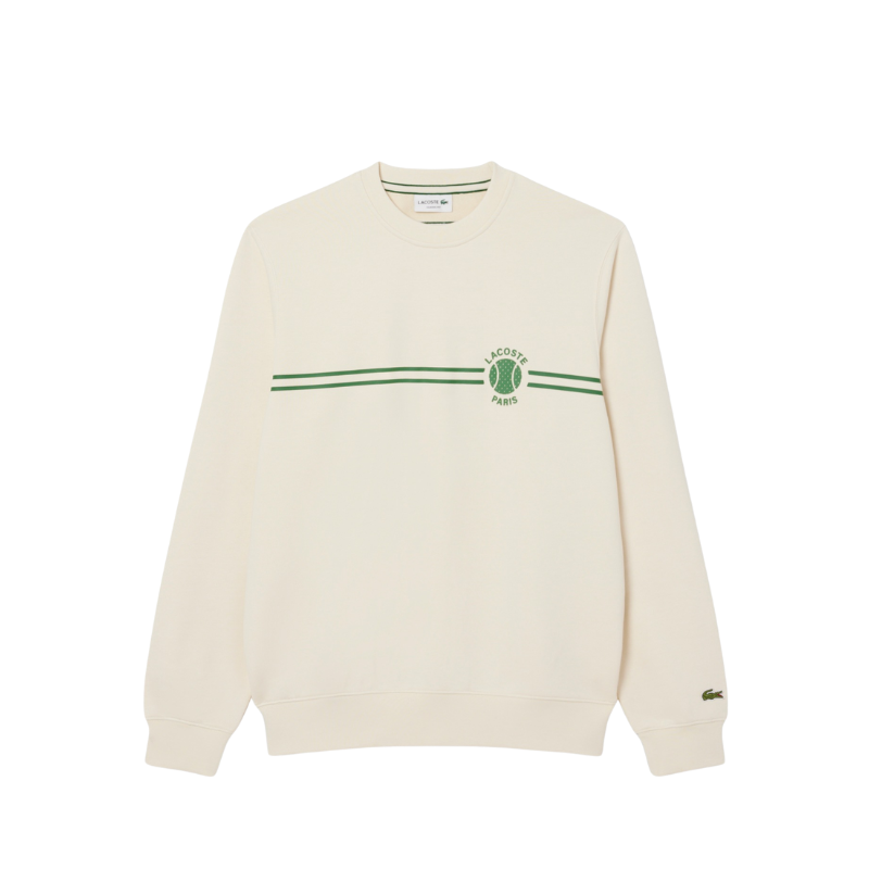 Lacoste Erkek Tenis Baskılı Polar Sweatshirt 