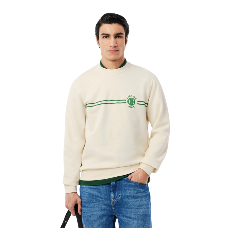 Lacoste Erkek Tenis Baskılı Polar Sweatshirt 