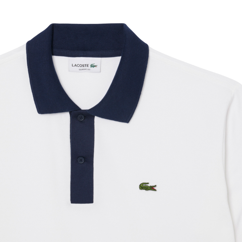 Lacoste L.12.12 Erkek Classic Fit Beyaz Polo Tshırt