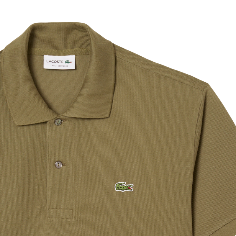 Lacoste L.12.12 Erkek Classic Fit Haki Polo Yaka Tshirt