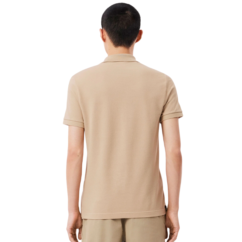 Lacoste L.12.12 Erkek Slim Fit Bej Polo Tshırt 