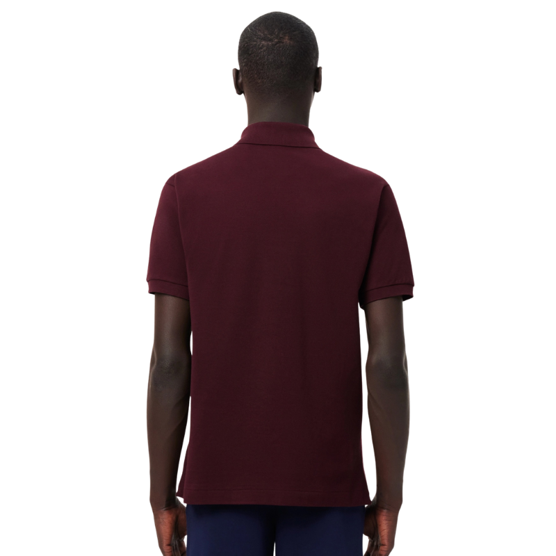 Lacoste L.12.12 Erkek Classic Fit Bordo Polo Tshırt 