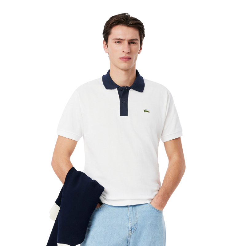 Lacoste L.12.12 Erkek Classic Fit Beyaz Polo Tshırt