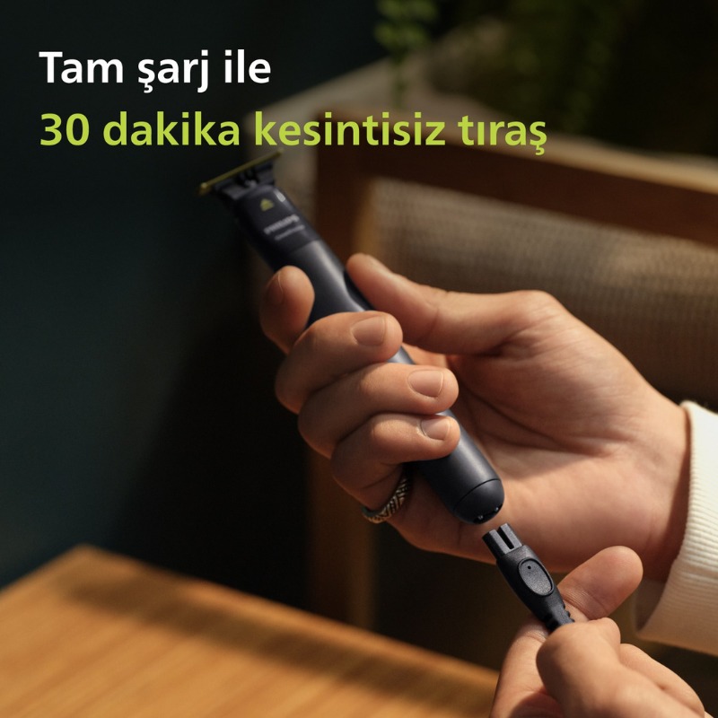 Philips One Blade Tıraş Makinesi Vücut ve Yüz QP1624/10