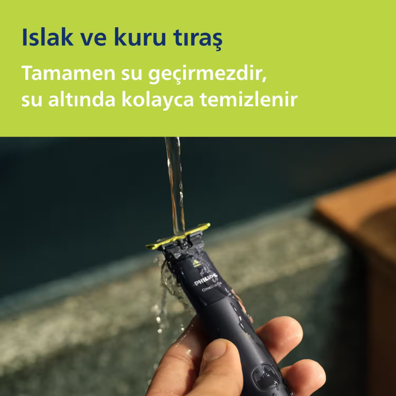 Philips One Blade Tıraş Makinesi Vücut ve Yüz QP1624/10