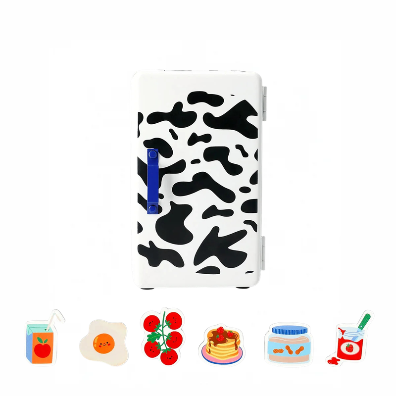 Retro Buzdolabı Şeklinde Dekoratif Mini Dolap 3072560