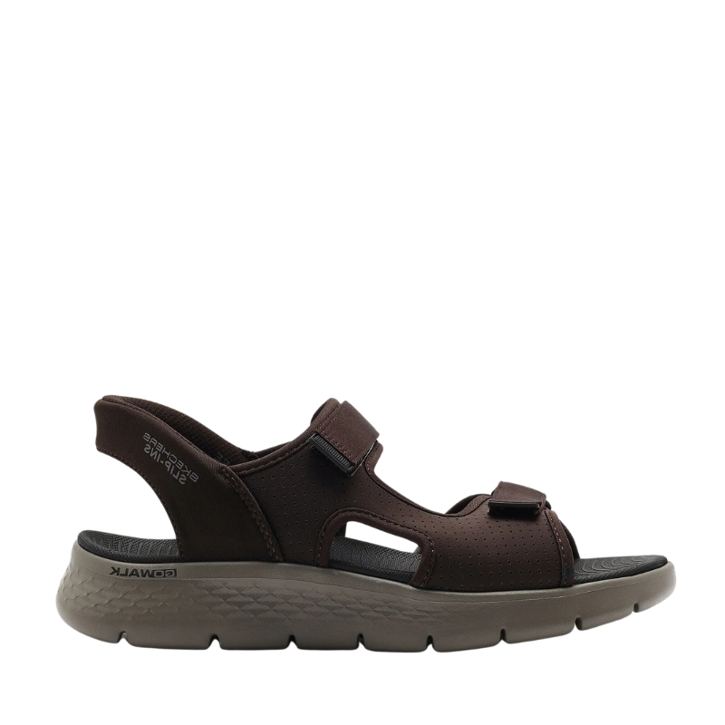 Skechers Go Walk Flex Erkek Sandalet 229210 BRN