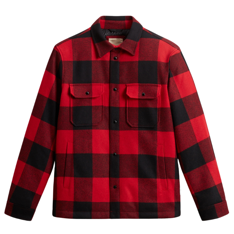 Woolrich Yün Ekose Erkek Gömlek