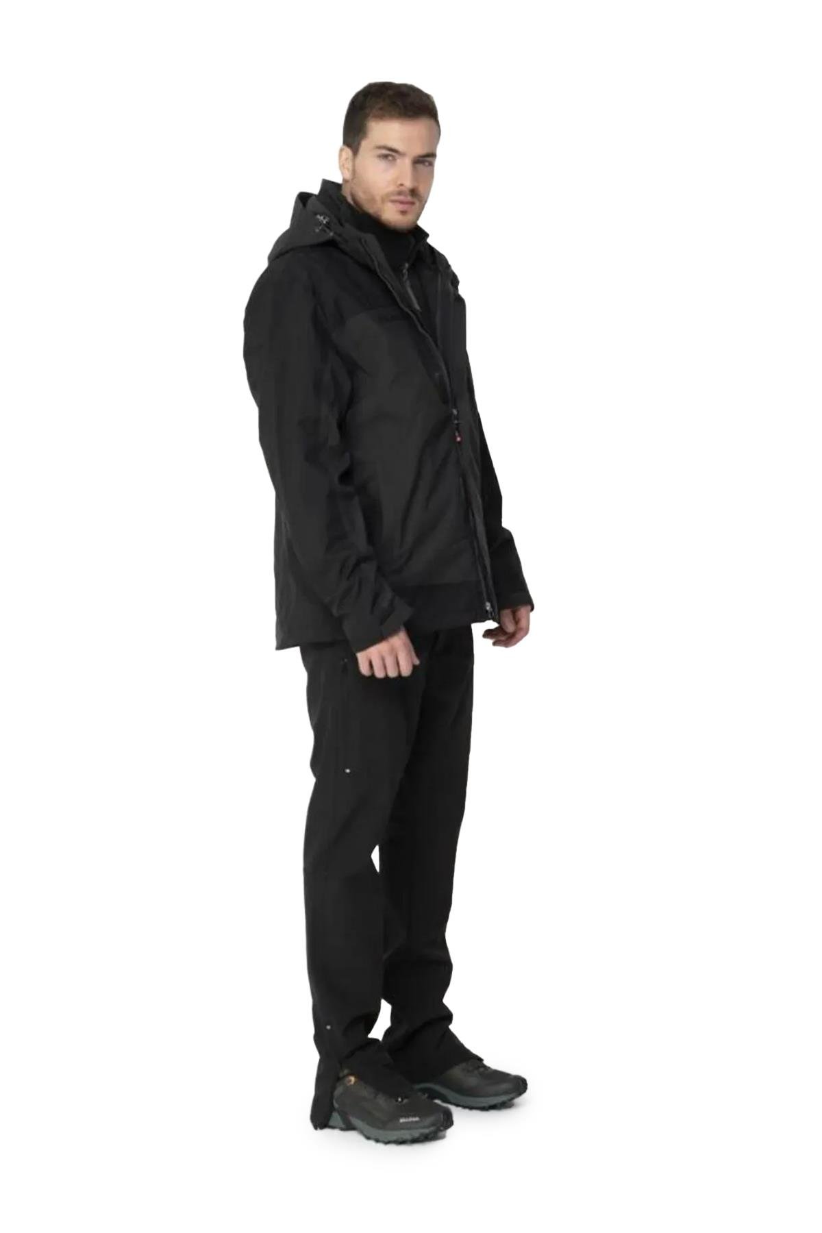 2AS Erkek Mont Elbruz3In1 Jacket 2ASanth2023 2AS 2ASBLACKANTH2023