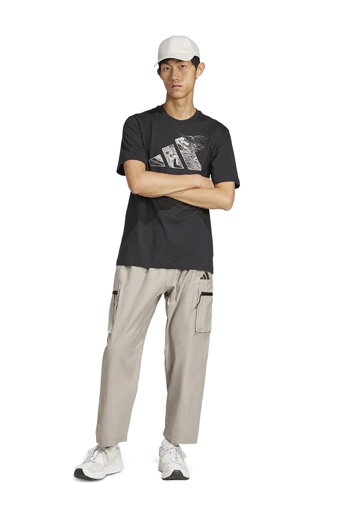 Adidas City Escape Erkek Günlük Stil Tişört M T C LOGO T JI6788 ADİDAS JI6788