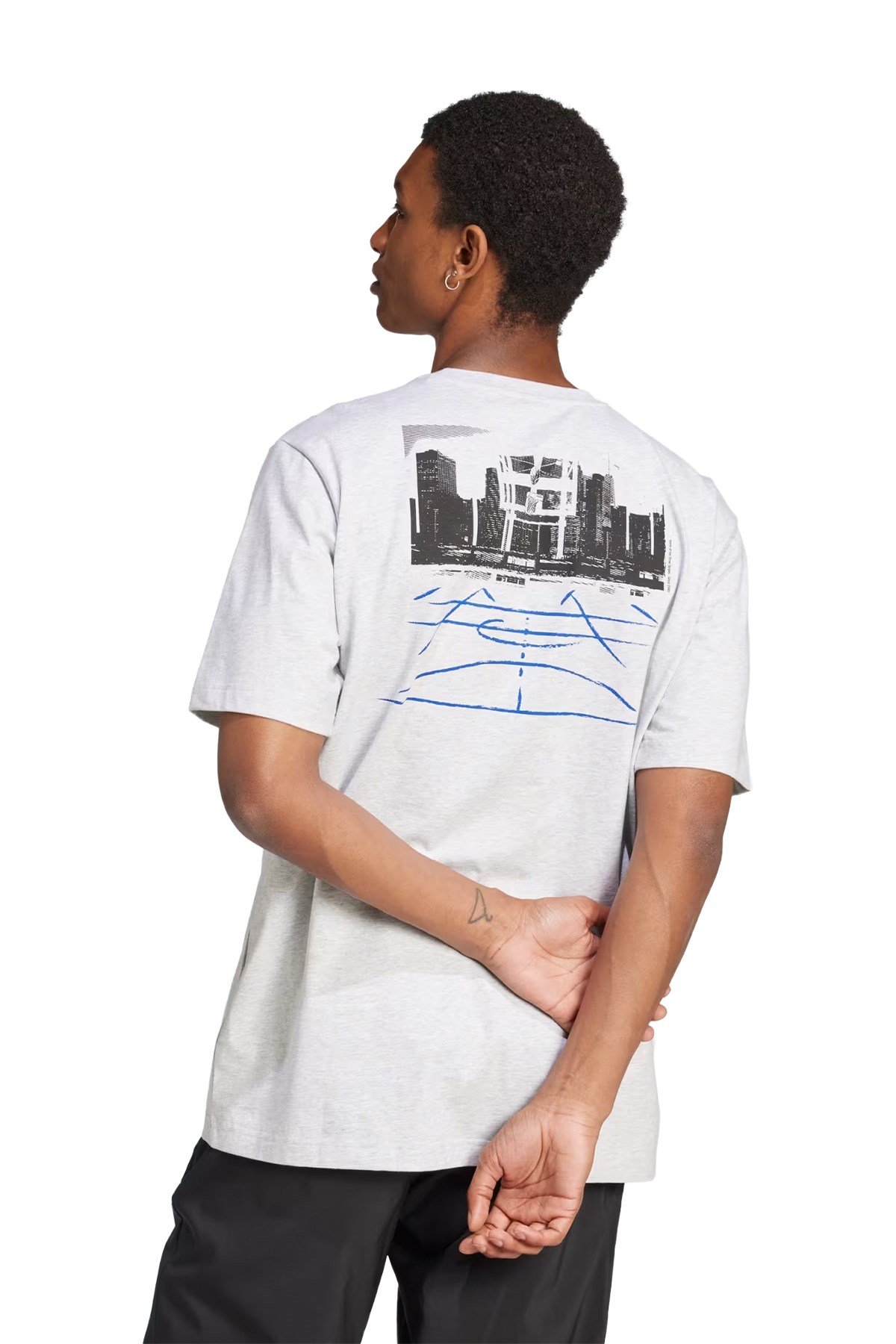 Adidas Erkek Günlük Stil Tişört M C PHOTO TEE JN6953 ADİDAS JN6953