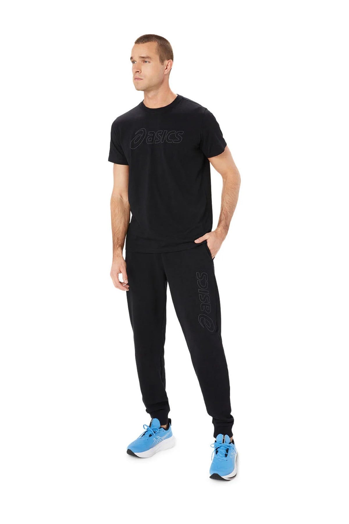 Asics Erkek Eşofman Altı Logo Sweatpant 2031E189-002 ASICS 2031E189-002