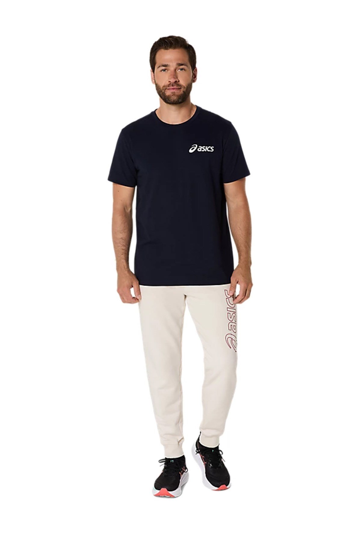 Asics Erkek Tişört Chest Logo SS Tee 2031E659-402 ASICS 2031E659-402