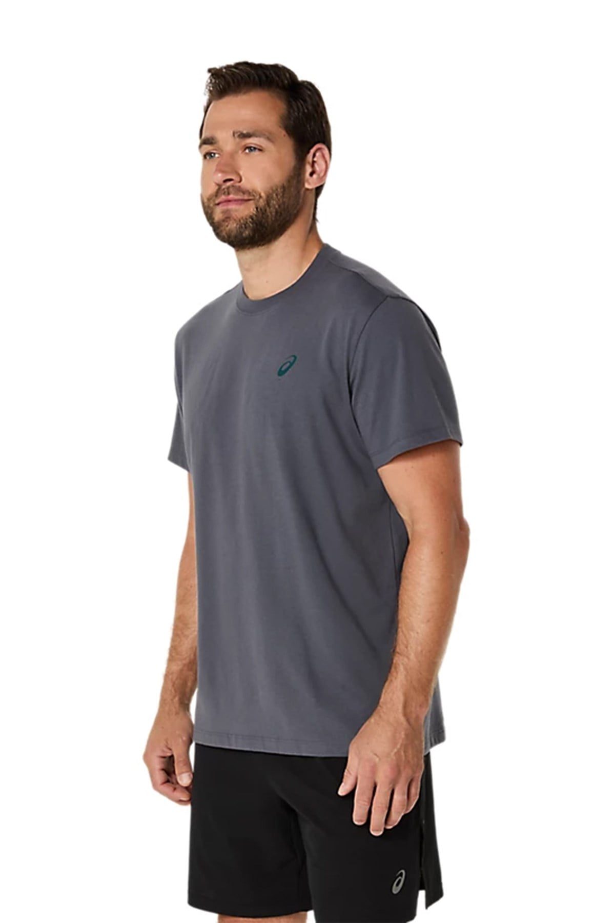 Asics Erkek Tişört Road Graphic SS Tee 2031F026-021 ASICS 2031F026-021