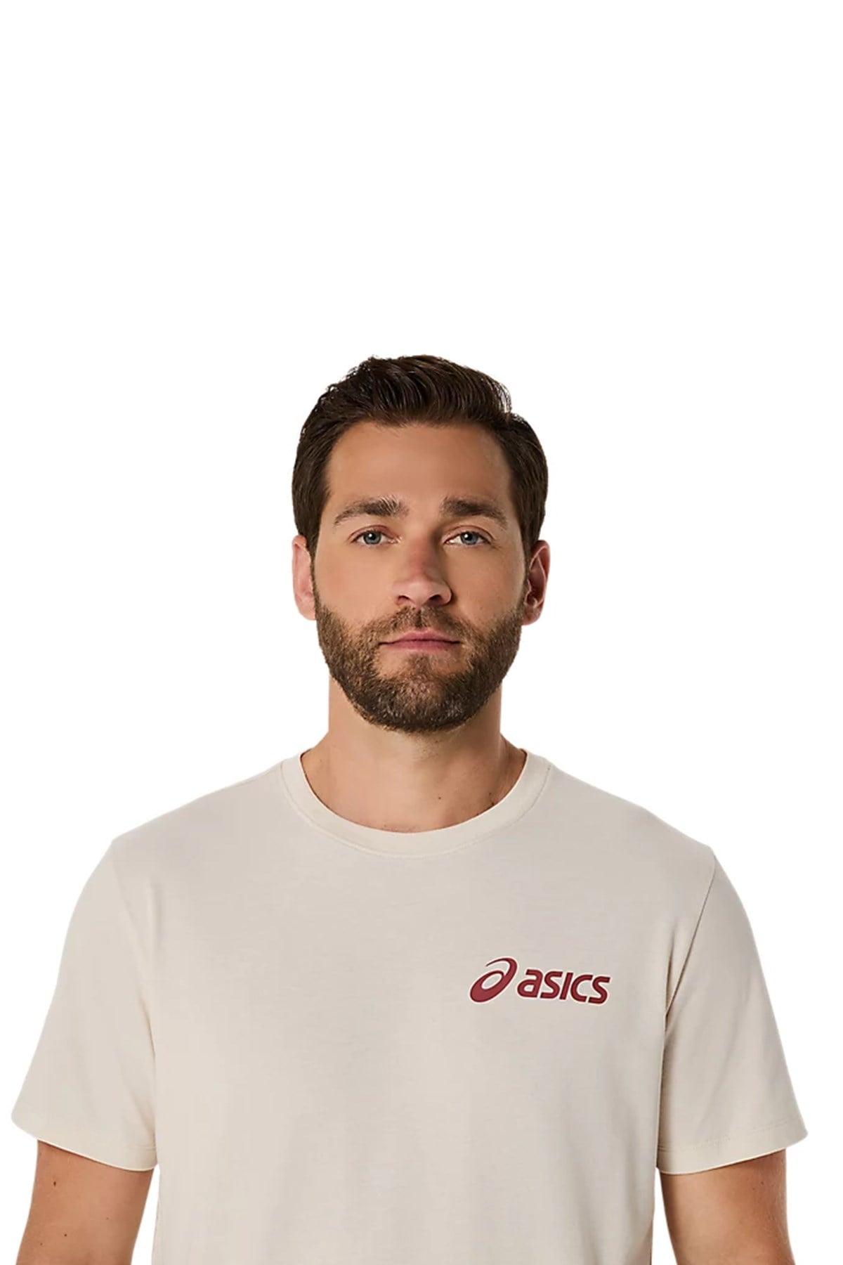 Asics Erkek Tişört Road Graphic SS Tee 2031F026-101 ASICS 2031F026-101