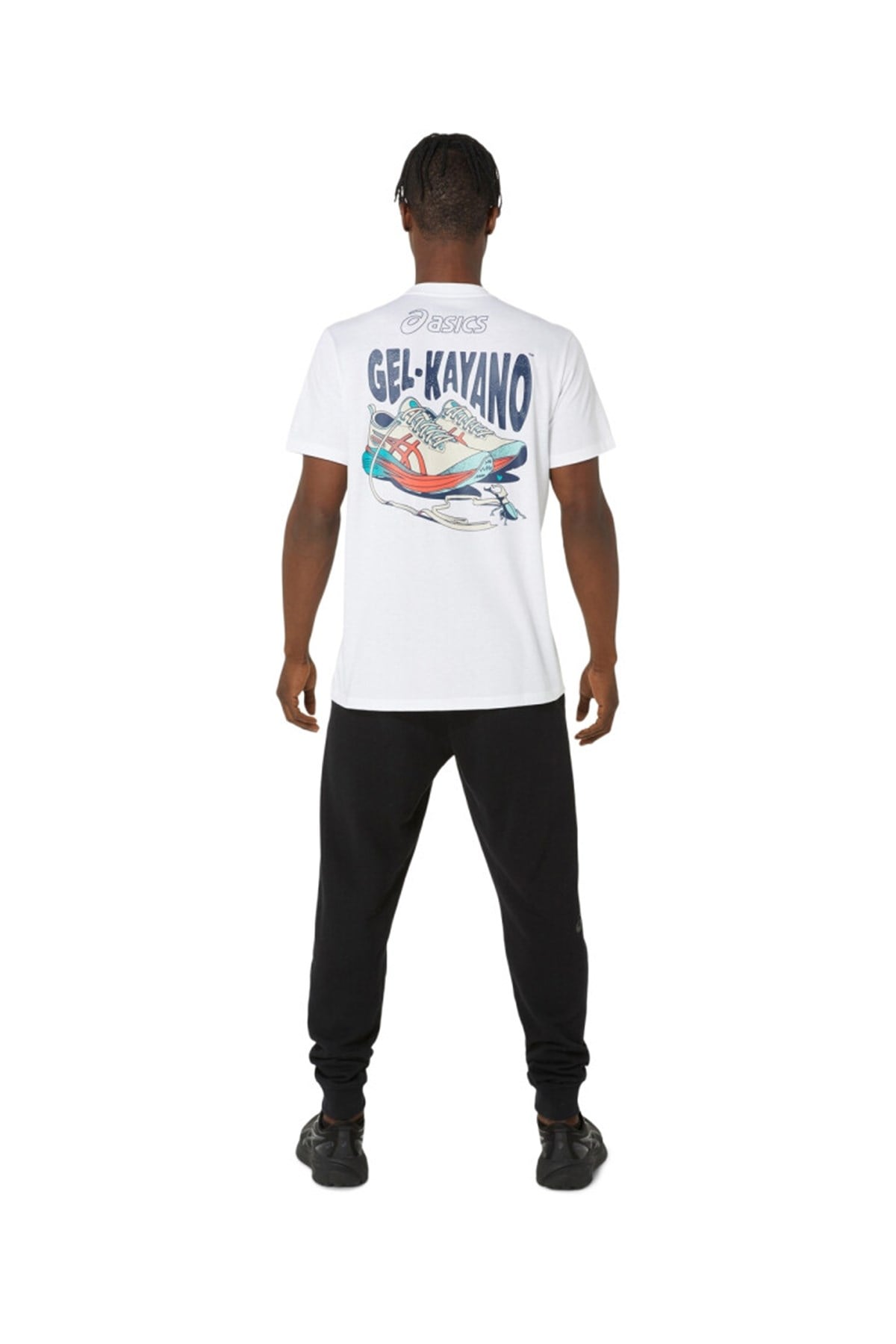 Asics Erkek Tişört Road Graphic Ss Tee 2031F026-100 ASICS 2031F026-100