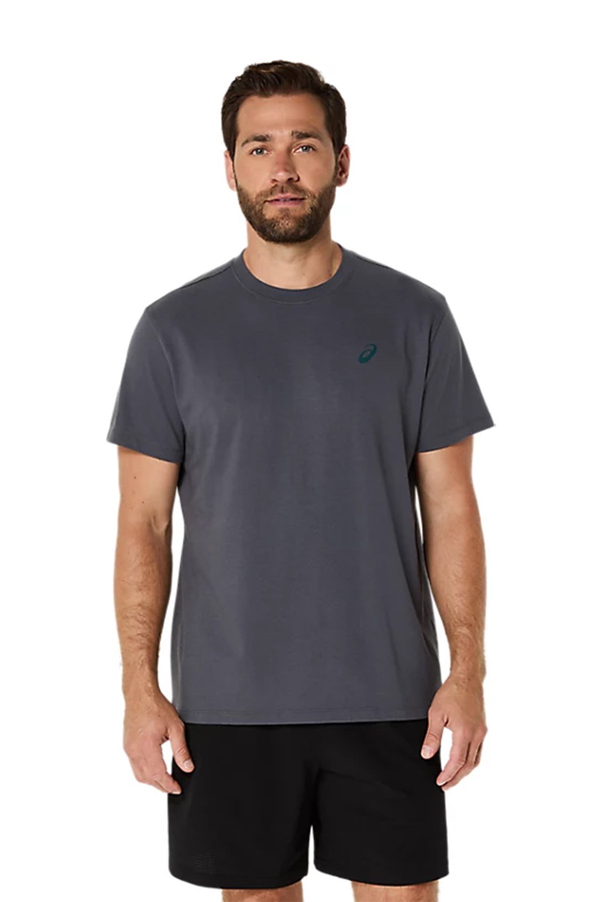 Asics Erkek Tişört Road Graphic SS Tee 2031F026-021 ASICS 2031F026-021