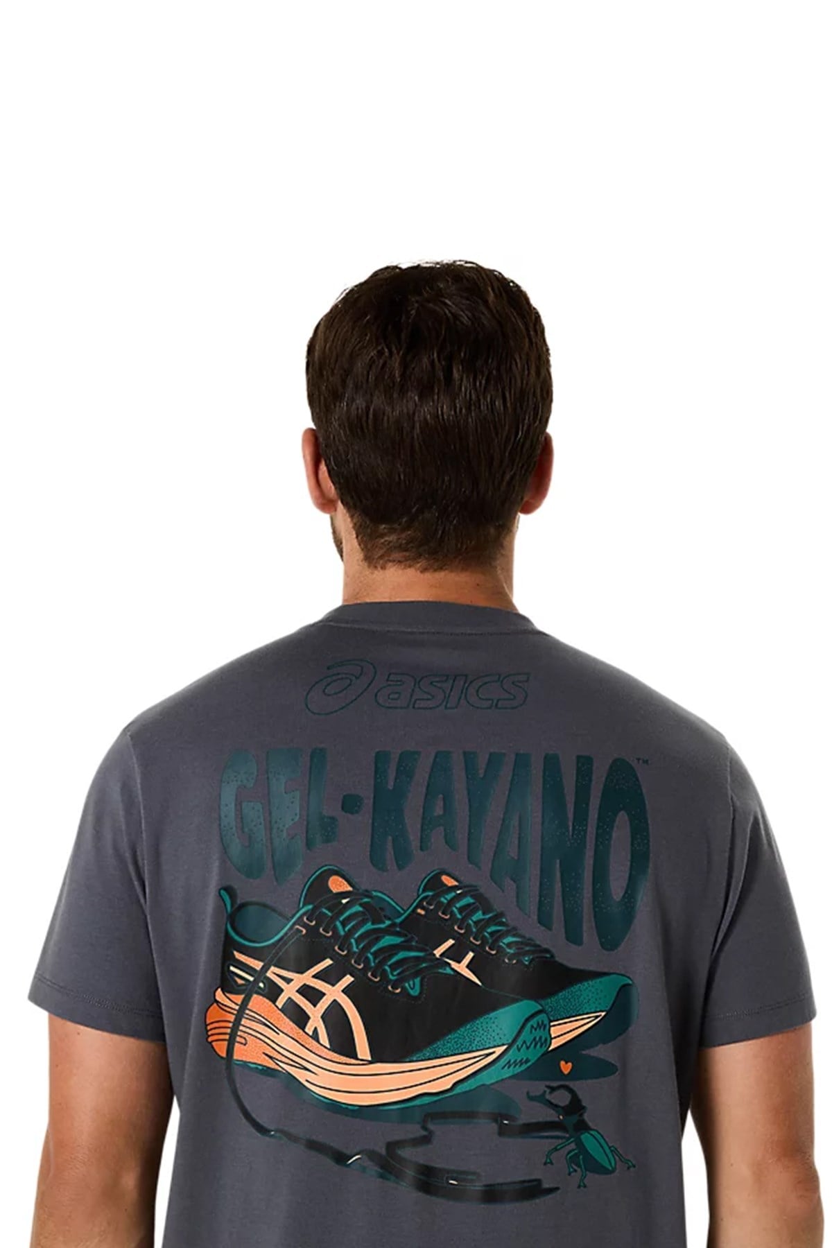 Asics Erkek Tişört Road Graphic SS Tee 2031F026-021 ASICS 2031F026-021
