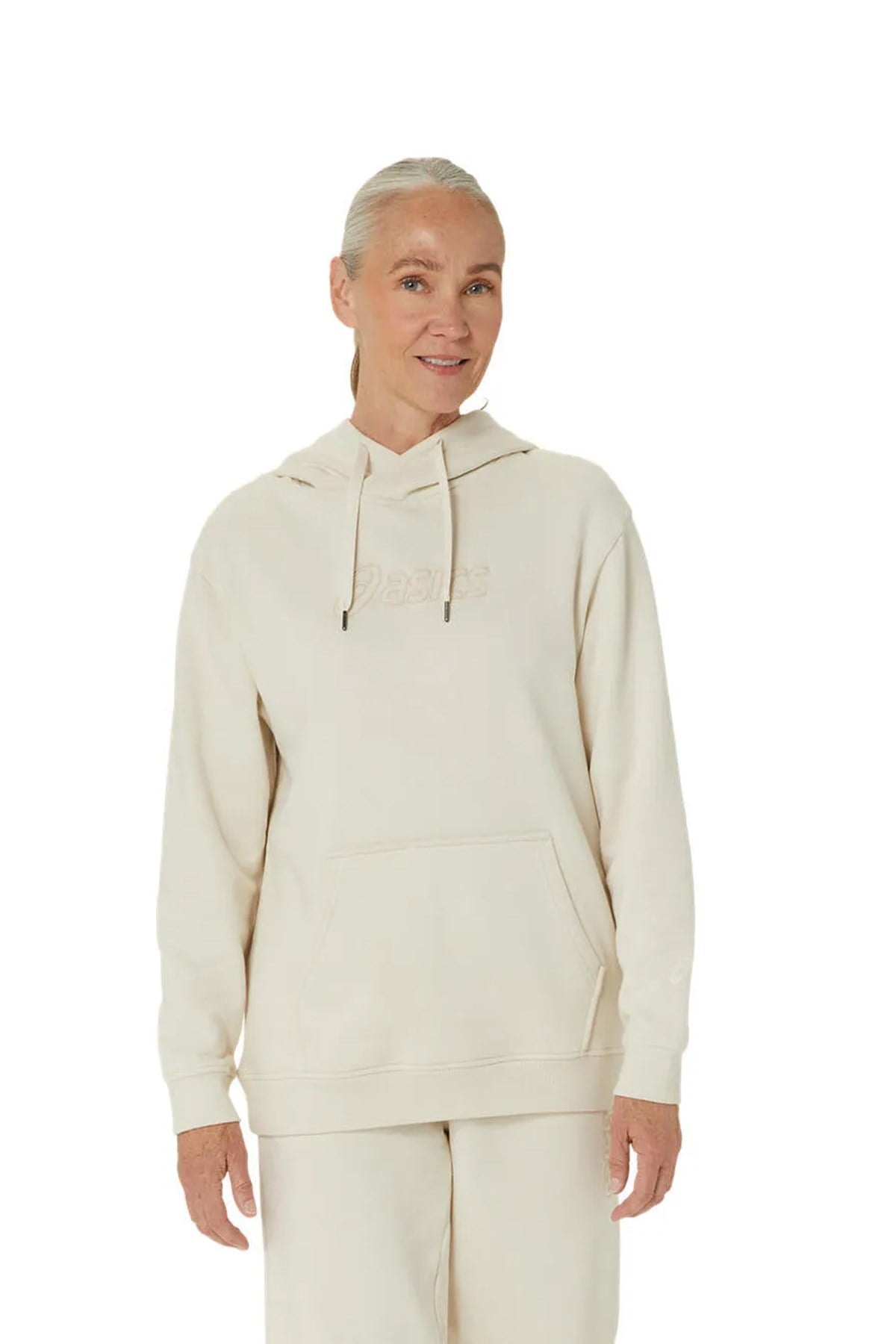Asics Kadın Sweatshirt Logo Oth Hoodie 2032C845-200 ASICS 2032C845-200
