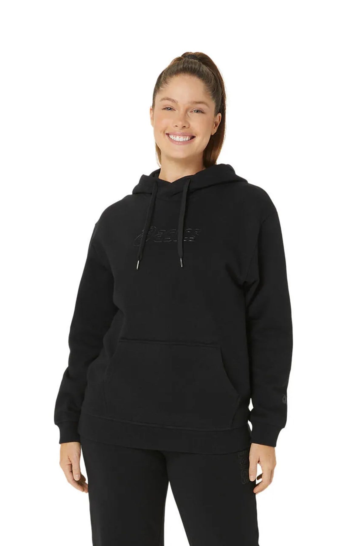 Asics Kadın Sweatshirt Logo Oth Hoodie 2032C845-002 ASICS 2032C845-002