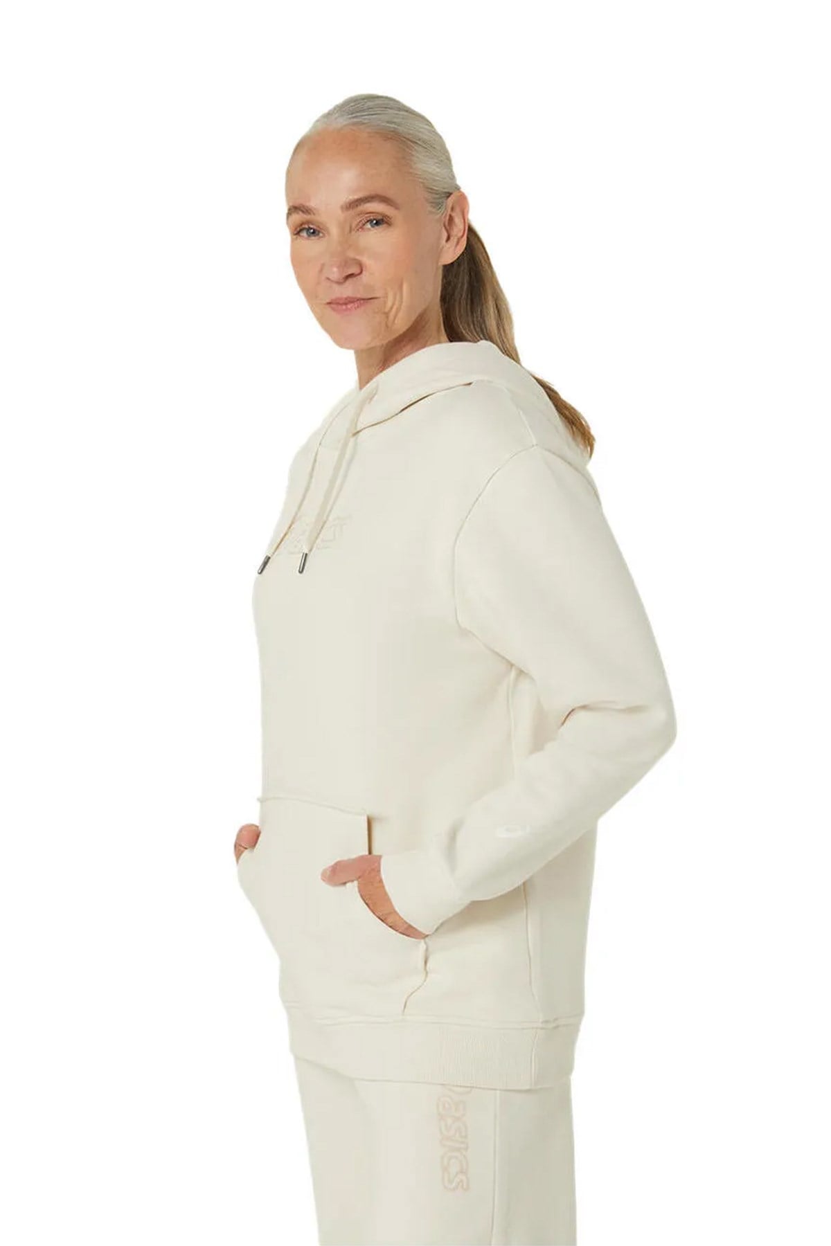 Asics Kadın Sweatshirt Logo Oth Hoodie 2032C845-200 ASICS 2032C845-200