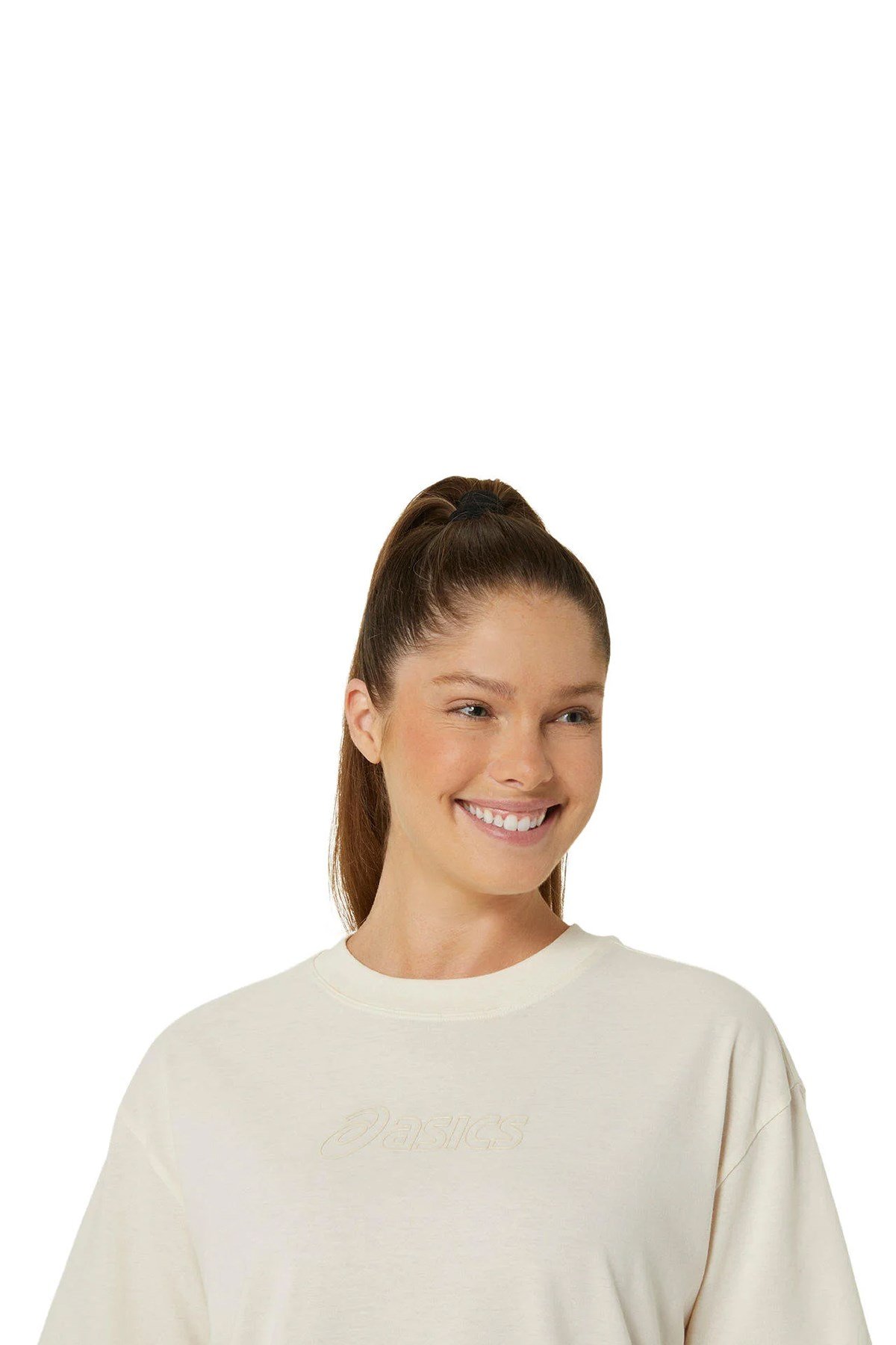 Asics Kadın Tişört Logo Tee 2032C843-201 ASICS 2032C843-201